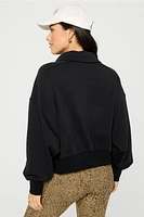 Year Round Terry Snap Front Sweatshirt
