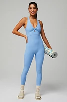 Oasis Rib Twist Front 7/8 Jumpsuit