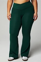 PureLuxe High-Waisted Crossover Flare