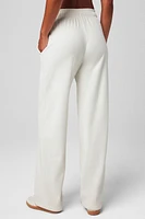 Plush Rib Wide Leg
