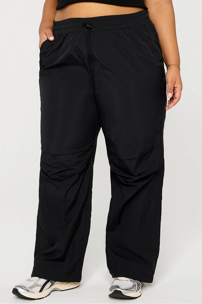 Woven Crinkle Pant