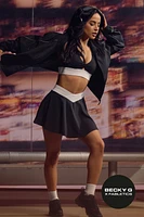 Crossover Flounce Skirt Classic Mini