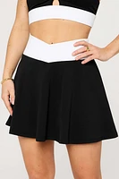 Crossover Flounce Skirt Classic Mini