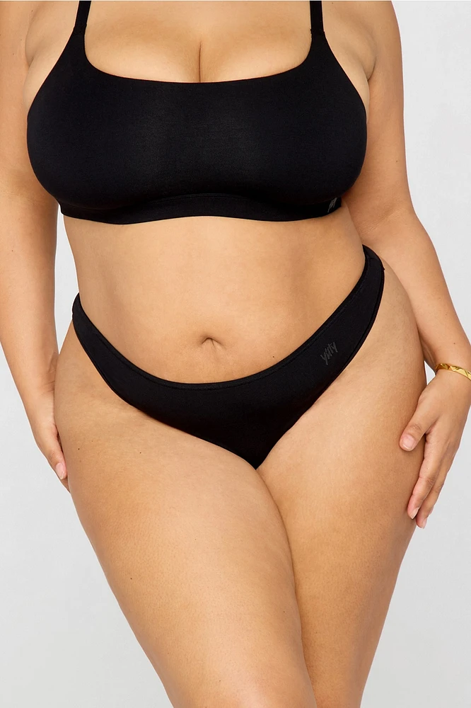 Snug Cotton Thong