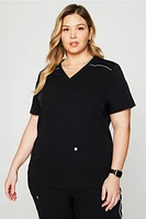 Method 2-Pocket Scrub Top (Reflective)