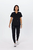 Method 2-Pocket Scrub Top (Reflective)