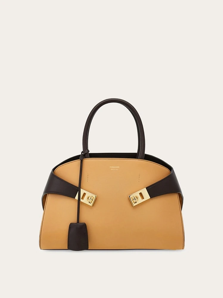 Hug bicolor handbag (M)