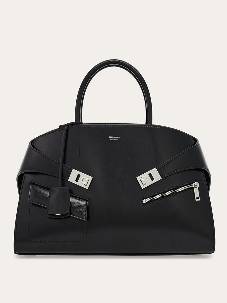 Hug handbag with zip (L)