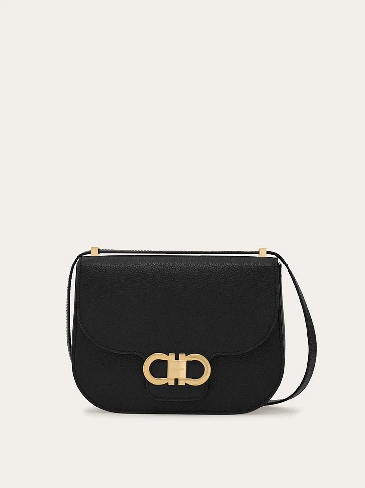 Double Gancini crossbody bag (XS
