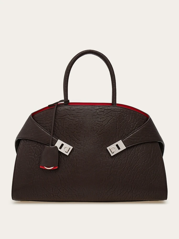 Hug bicolor handbag (L)