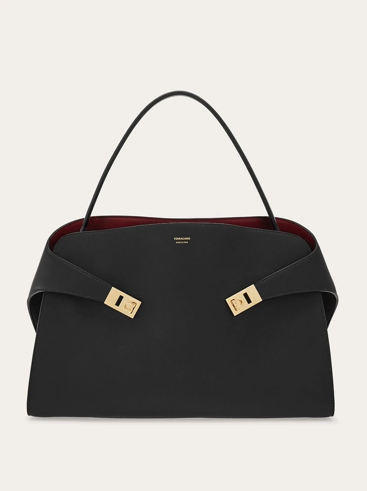 Hug soft bicolor shoulder bag (L