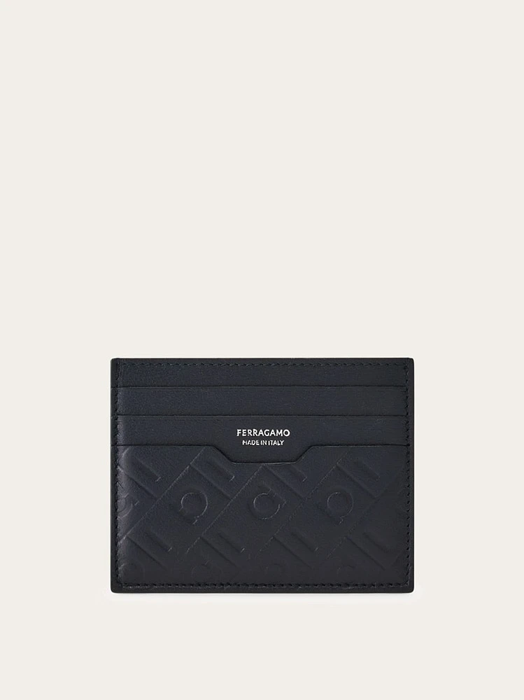 Ferragamo Monogram credit card holder