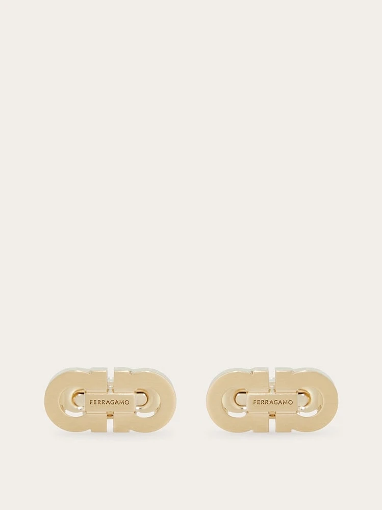 Double Gancini cufflinks