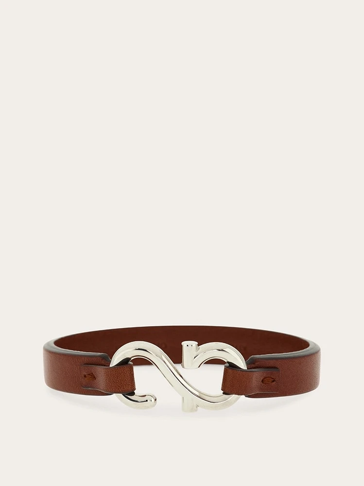 Gancini hook bracelet