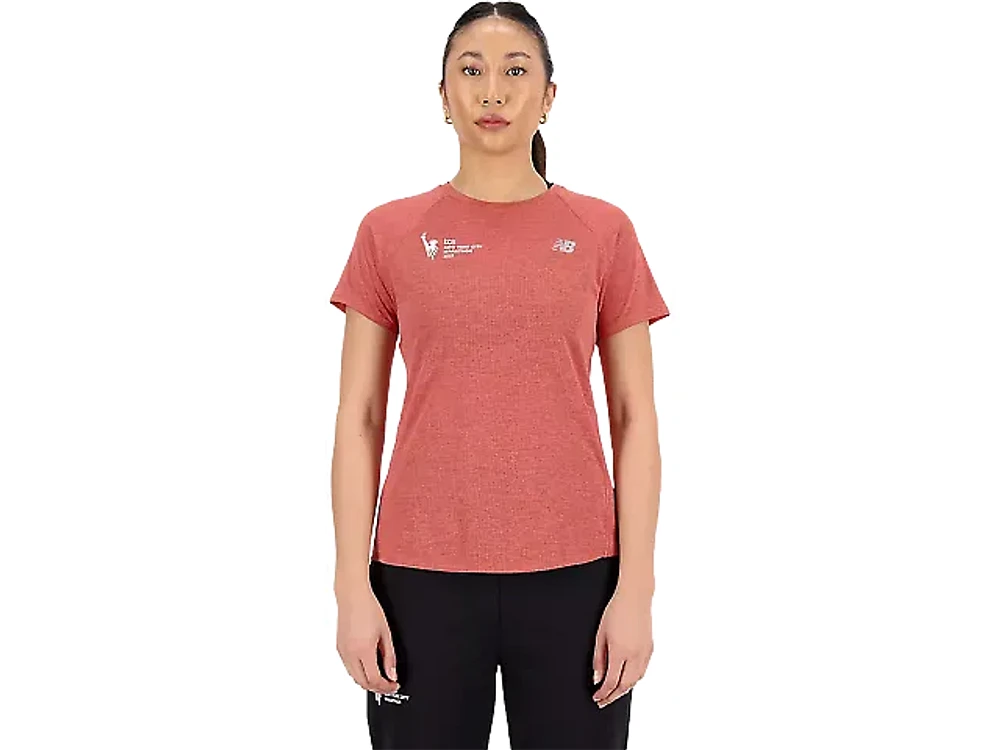 Women's | New Balance NYC Marathon Impact Run Short Sleeve
