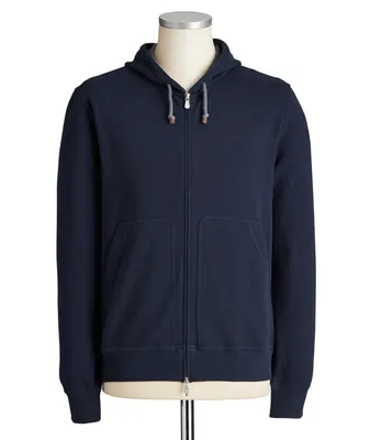 Zip-Up Hooded Sweater