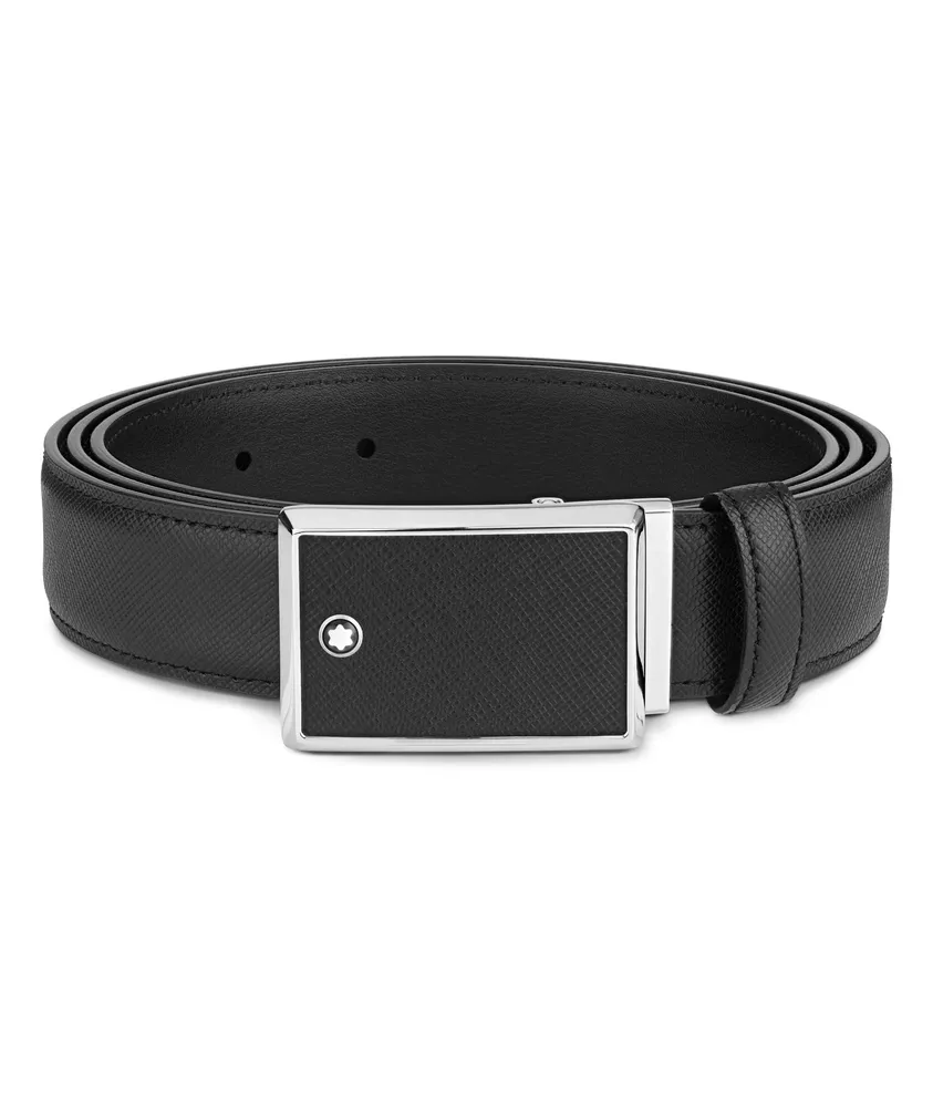 30 mm Saffiano Leather Belt