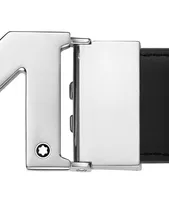Reversible M Buckle Leather Belt