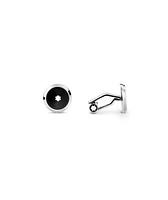 Snowcap Logo Round Cufflinks