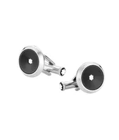 Snowcap Logo Round Cufflinks