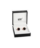 Meisterstück Onyx Round Cufflinks