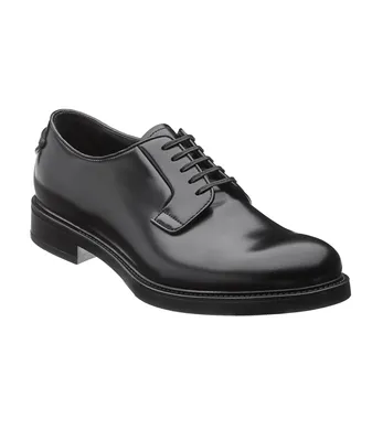 Brushed Leather Derbies