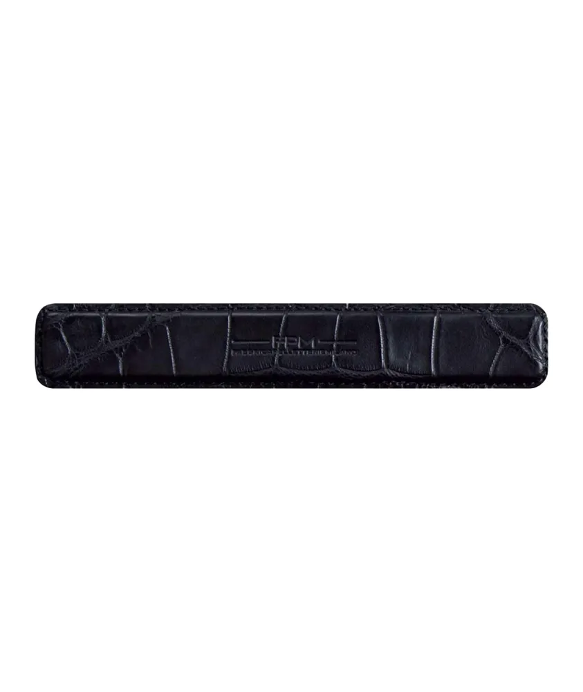 Leather Alligator Luggage Handle