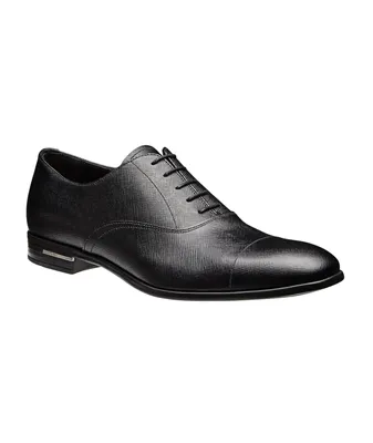 Saffiano Leather Oxfords
