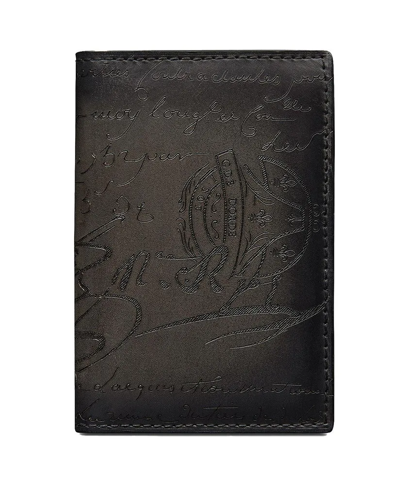Jagua Scritto Leather Card Holder