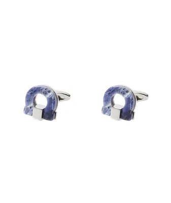 Lapis Lazuli Gancini Cufflinks 