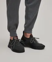 Shadown Knit & Leather Sneakers