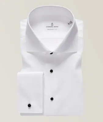 Formal James Bond Solid Dress Shirt