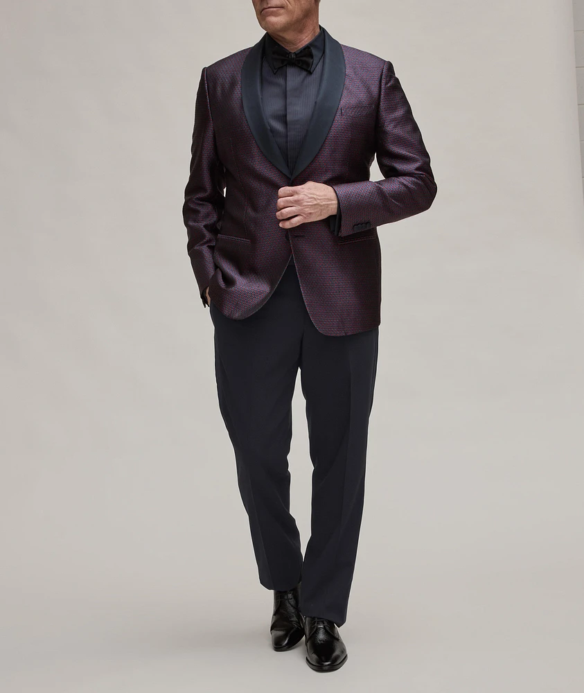 Silk Tuxedo Pants