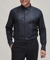 Pleated Front Tuxedo Shirt