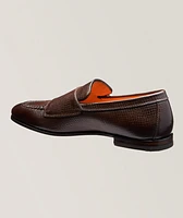Carlos Cross Hatch Double Monkstraps