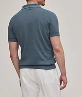Textured Sea Island Cotton Polo