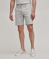 Stretch-Viscose Blend Shorts