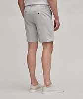 Stretch-Viscose Blend Shorts