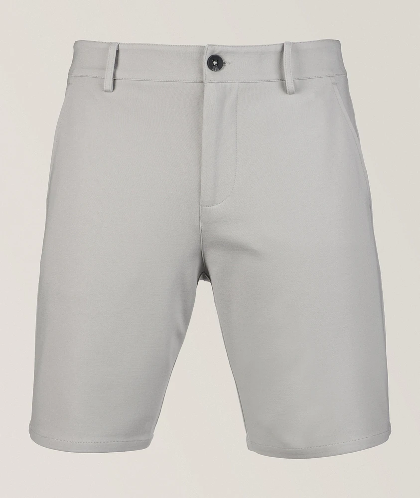 Stretch-Viscose Blend Shorts