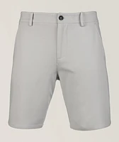 Stretch-Viscose Blend Shorts