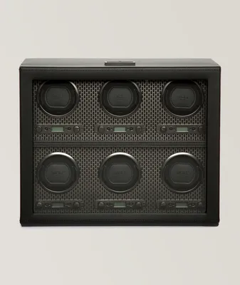 Axis Six Piece Watch Winder With Storage