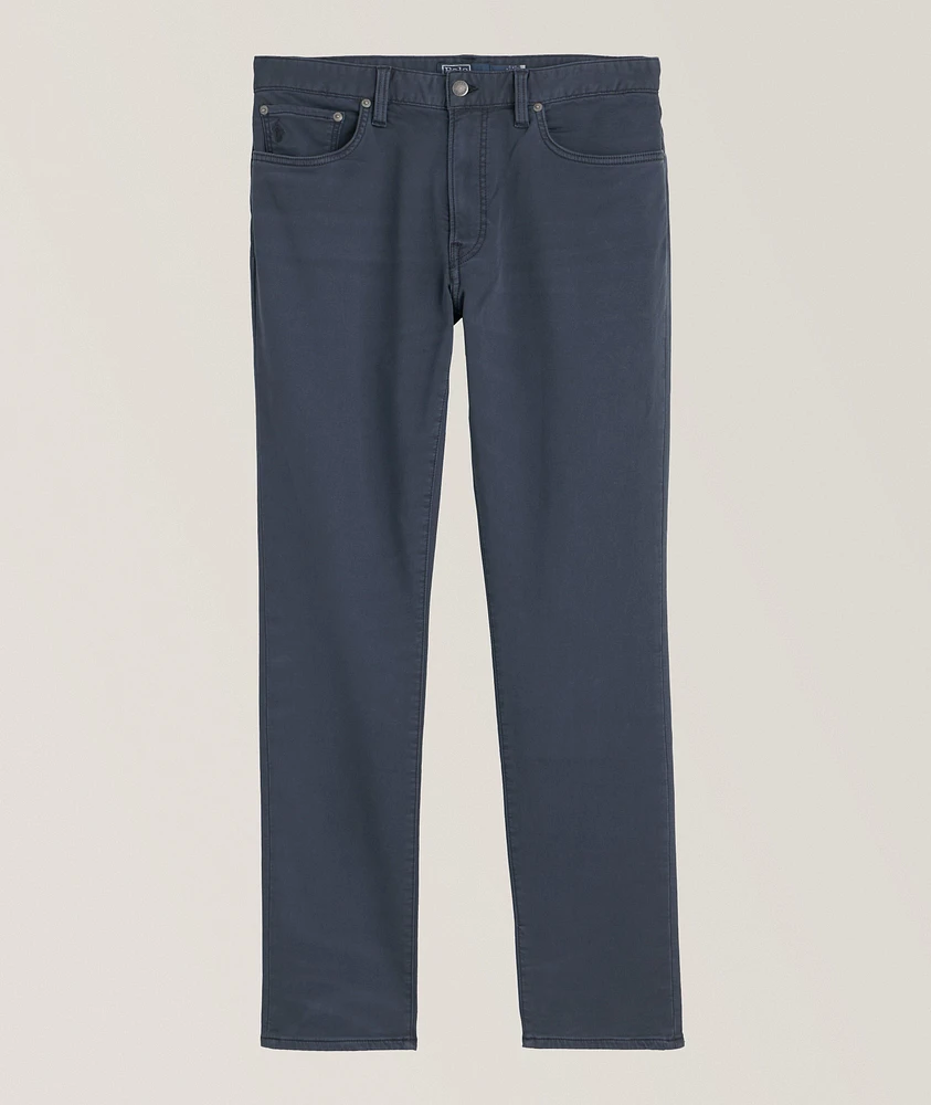 Stretch-Cotton Five Pocket Pants