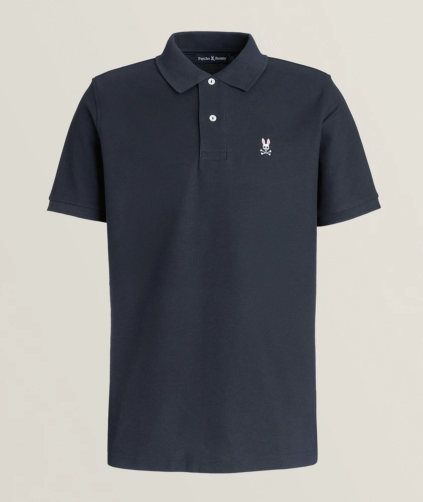Logo Cotton Pique Polo