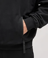 Cotton Quarter-Zip Hooded Sweater