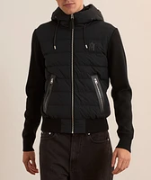 Andrew Hybrid Down Hooded Jacket
