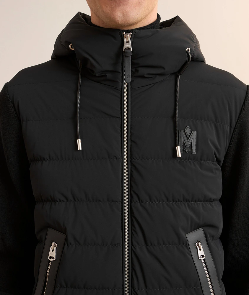 Andrew Hybrid Down Hooded Jacket