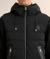 Andrew Hybrid Down Hooded Jacket
