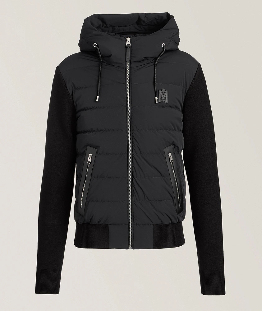 Andrew Hybrid Down Hooded Jacket