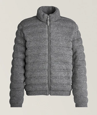 Christopher Wool-Cashmere Down Jacket