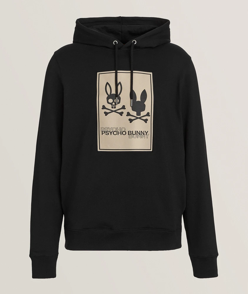 Patch Fleece Hooded Sweater